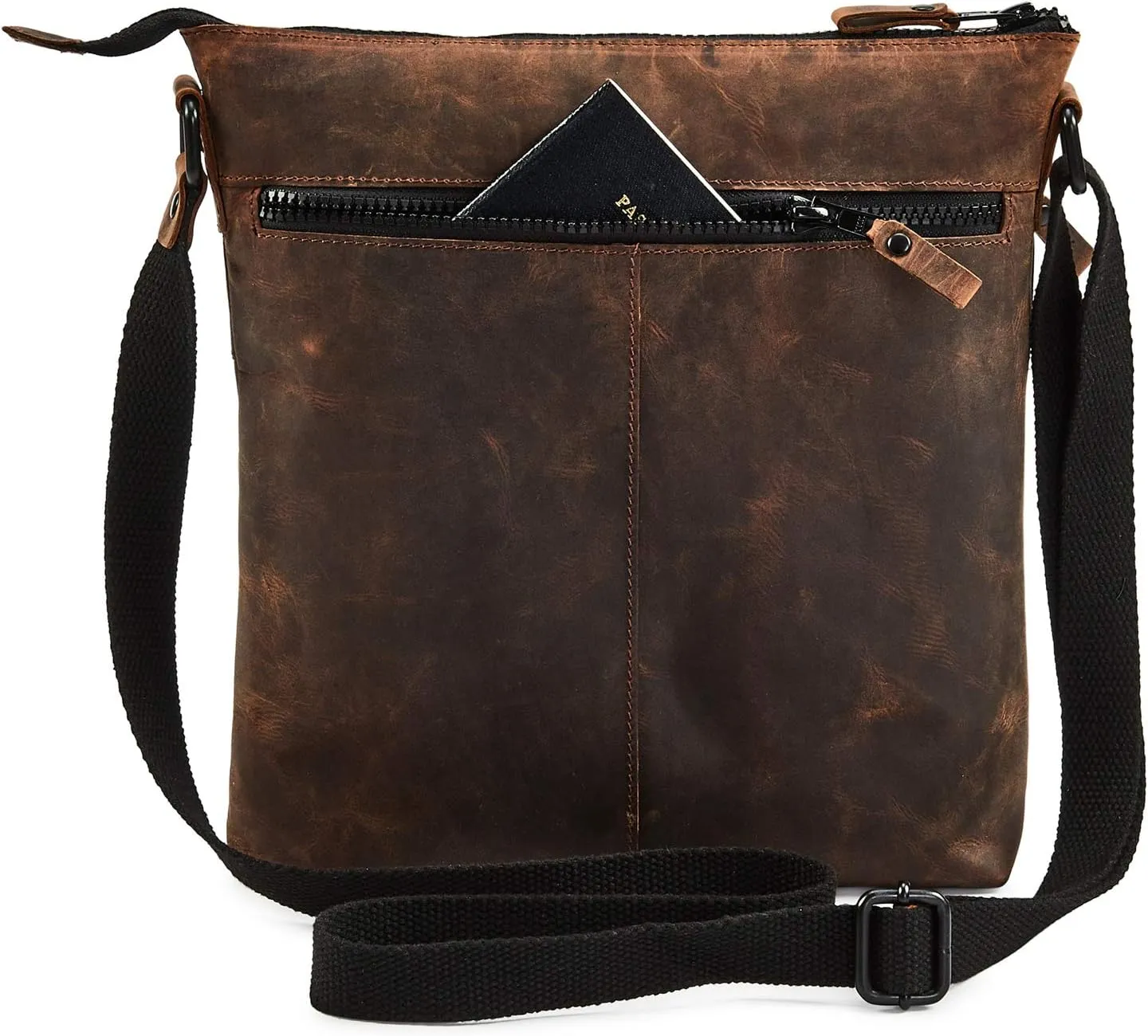 Crossbody Bags for Women Real Leather Purse Handmade Vintage Crossover Shoulder Pocketbook