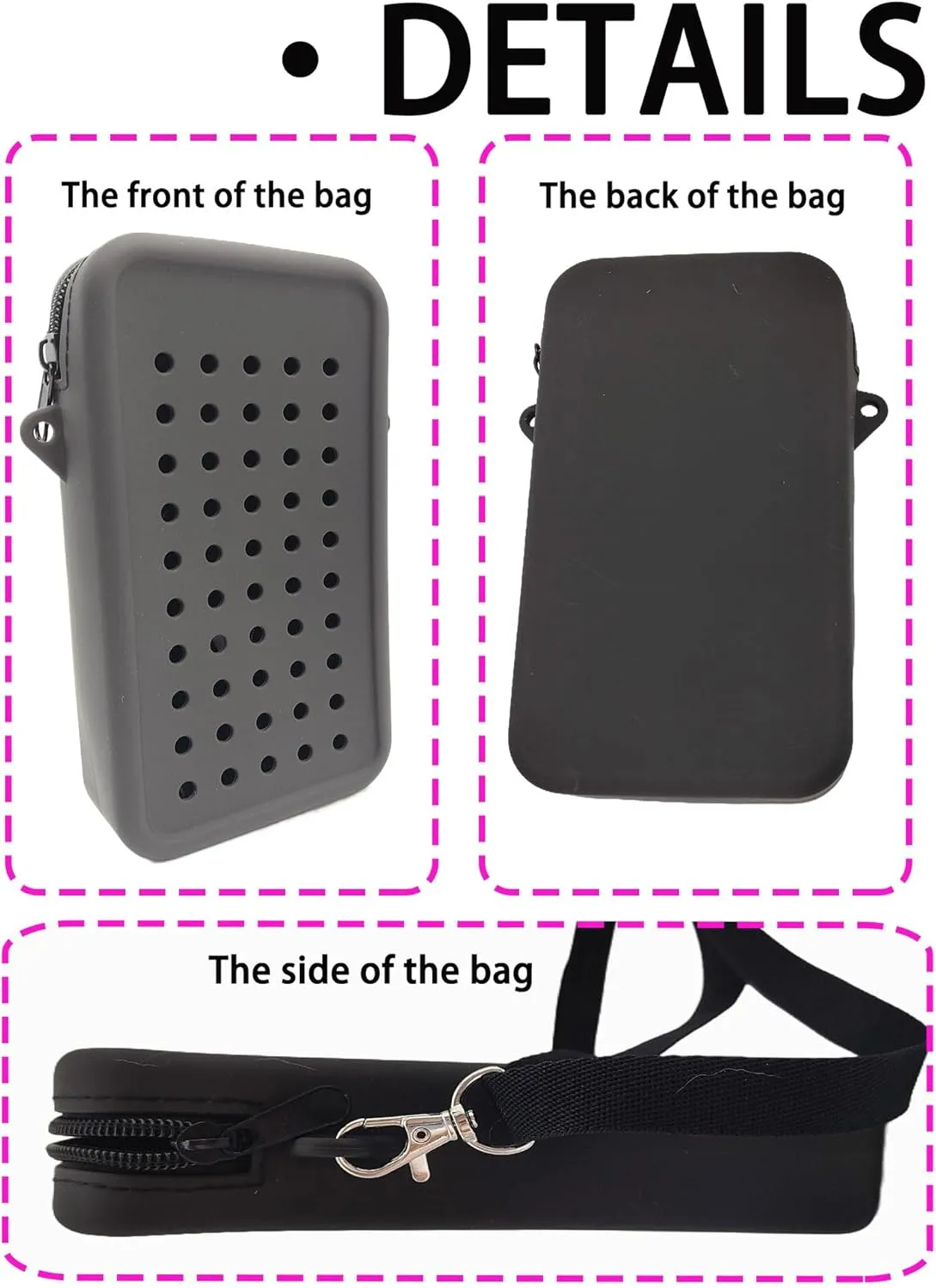 Crossbody Mini Cell Phone Bag Purse with Adjustable Strap Hands-Free Traval Bag