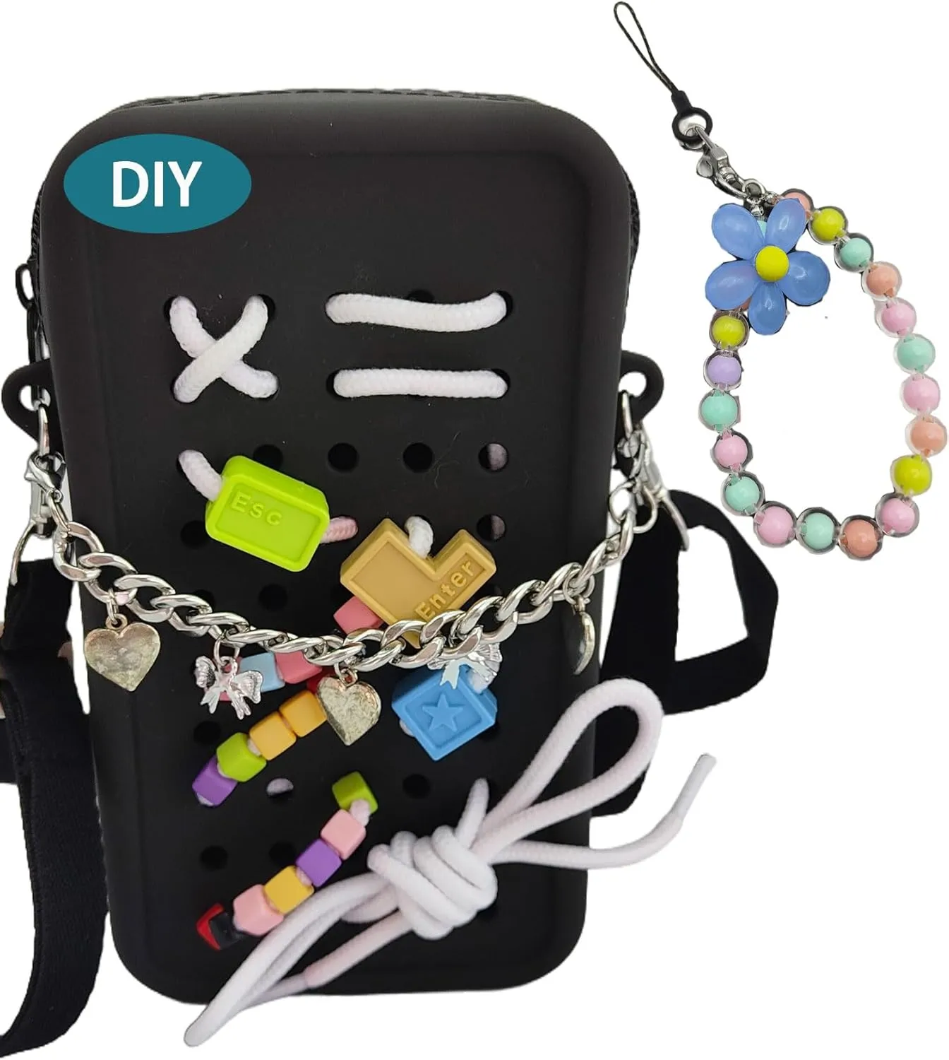 Crossbody Mini Cell Phone Bag Purse with Adjustable Strap Hands-Free Traval Bag