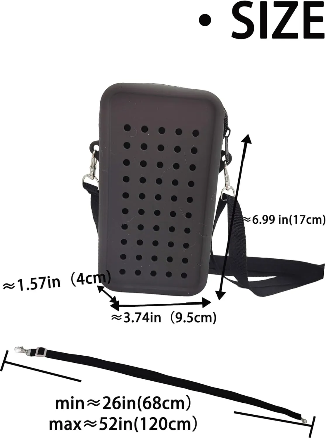 Crossbody Mini Cell Phone Bag Purse with Adjustable Strap Hands-Free Traval Bag