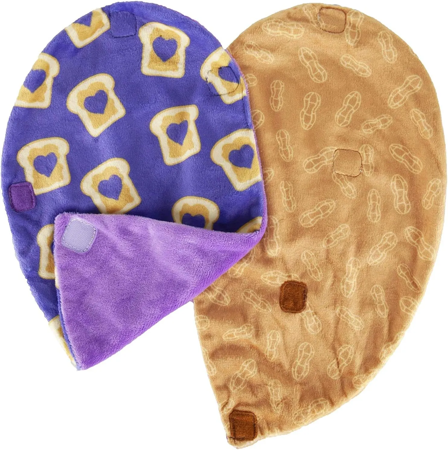 Cutetitos Taste Budditos Peanut Butter & Jelly - 2 Collectible Plush Mini Animals - Ages 3  - Series 1 - Great Gift for Girls and Boys