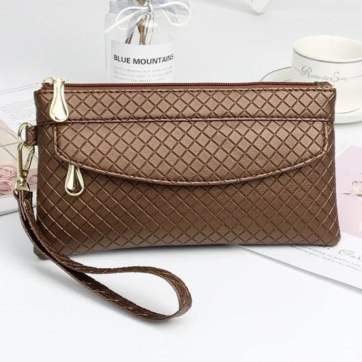 Cyflymder Pu Leather Wallet Women Clutch Women's Purse Mobile Phone Storage Wallet Female Case Phone Pocket Carteira Femme
