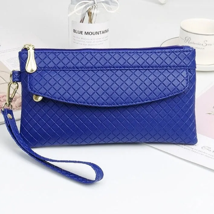 Cyflymder Pu Leather Wallet Women Clutch Women's Purse Mobile Phone Storage Wallet Female Case Phone Pocket Carteira Femme