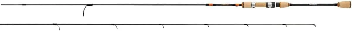 Daiwa Presso UL Spinning Rod, Brown/Orange, 7'0"