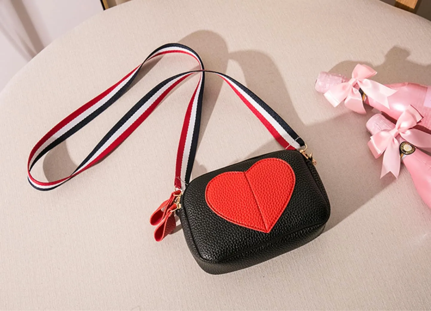 Deerhobbes Design your own Girls' Fashion-purses for teens,Small Crossbody Bag - Trendy Birthday Gift Girls 3PC