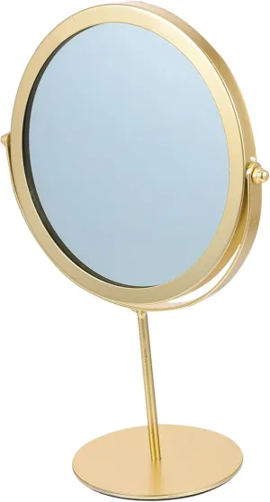 Desktop Cosmetic Mirror High Base Decorative Makeup Mirror for Bedroom Stylish Rotary Design for Daily Saving and Durable for Dressing Tables