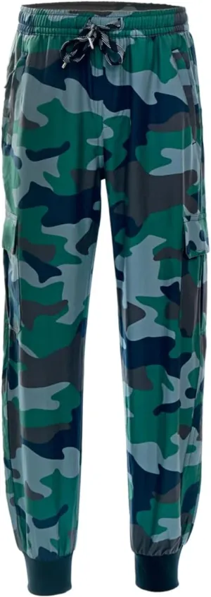 DEVOROPA Boys Joggers Lightweight Hiking Cargo Pants Water Resistant UPF 50  Quick Dry Youth Kids Athletic Running Pants