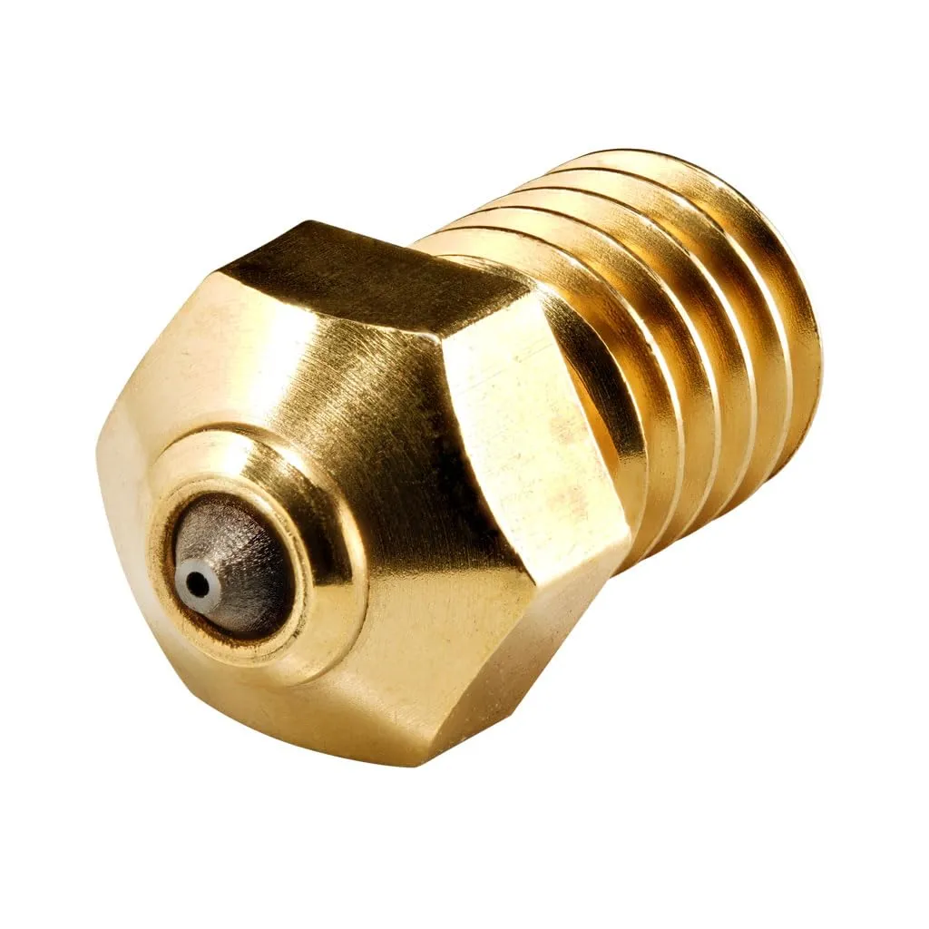 Diamond PCD Tip E3D V6 Nozzle 0.4mm for Prusa i3 MK3S / Mini, Anycubic i3 Mega/Kobra/Kobra Neo 3D Printer and More, Hardened High Precision (E3D V6, 0.4mm)