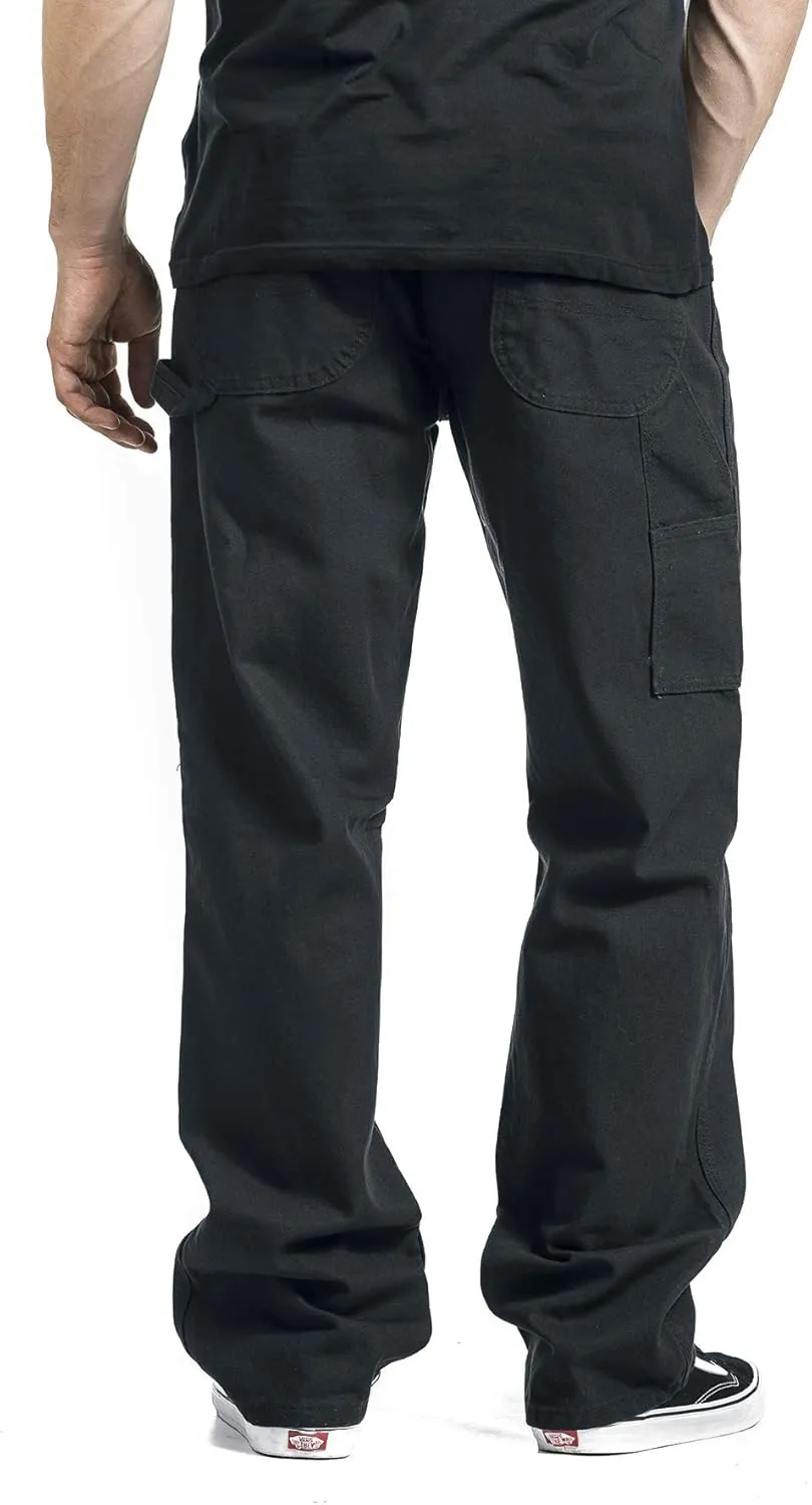 Dickies Men's Relaxed Fit Straight-Leg Duck Carpenter Jean