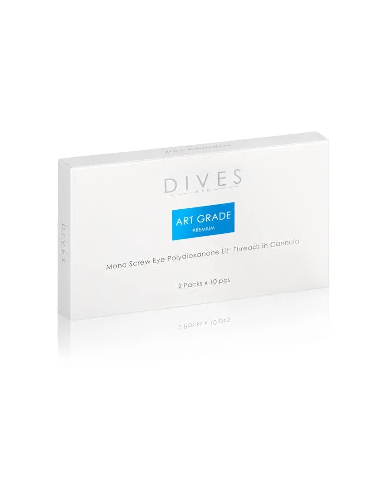 DIVES MED MONO SCREW EYE CANNULA Aesthetic Threads 2x10pcs