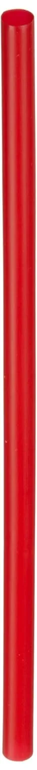 Dixie 7.75" Wrapped Polypropylene Plastic Giant Straw by GP PRO (Georgia-Pacific), Red, GW7, 7,200 Count (300 Straws Per Bag, 24 Bags Per Case)