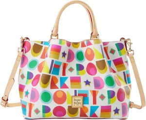 Dooney & Bourke Handbag, Art Deco Brenna Satchel