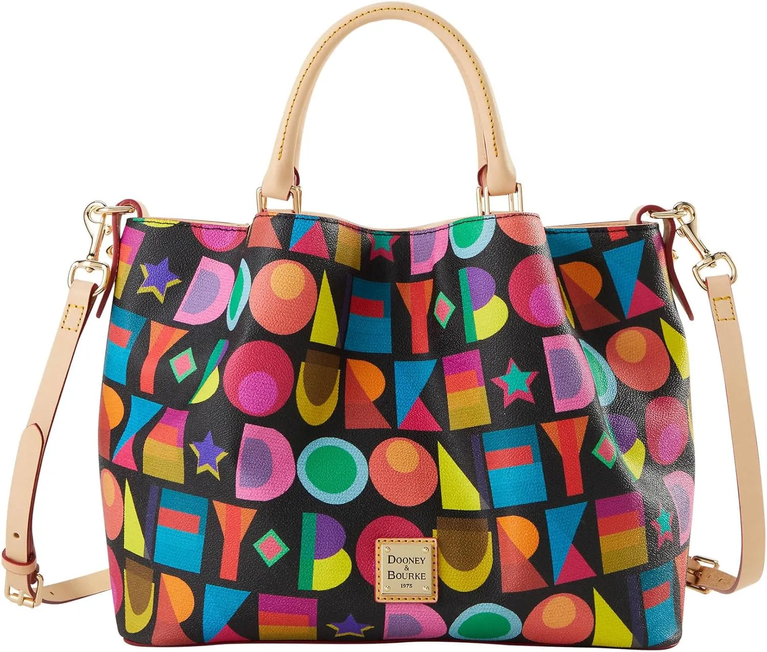 Dooney & Bourke Handbag, Art Deco Brenna Satchel
