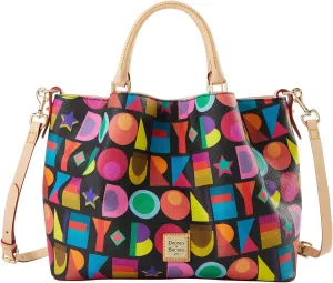 Dooney & Bourke Handbag, Art Deco Brenna Satchel