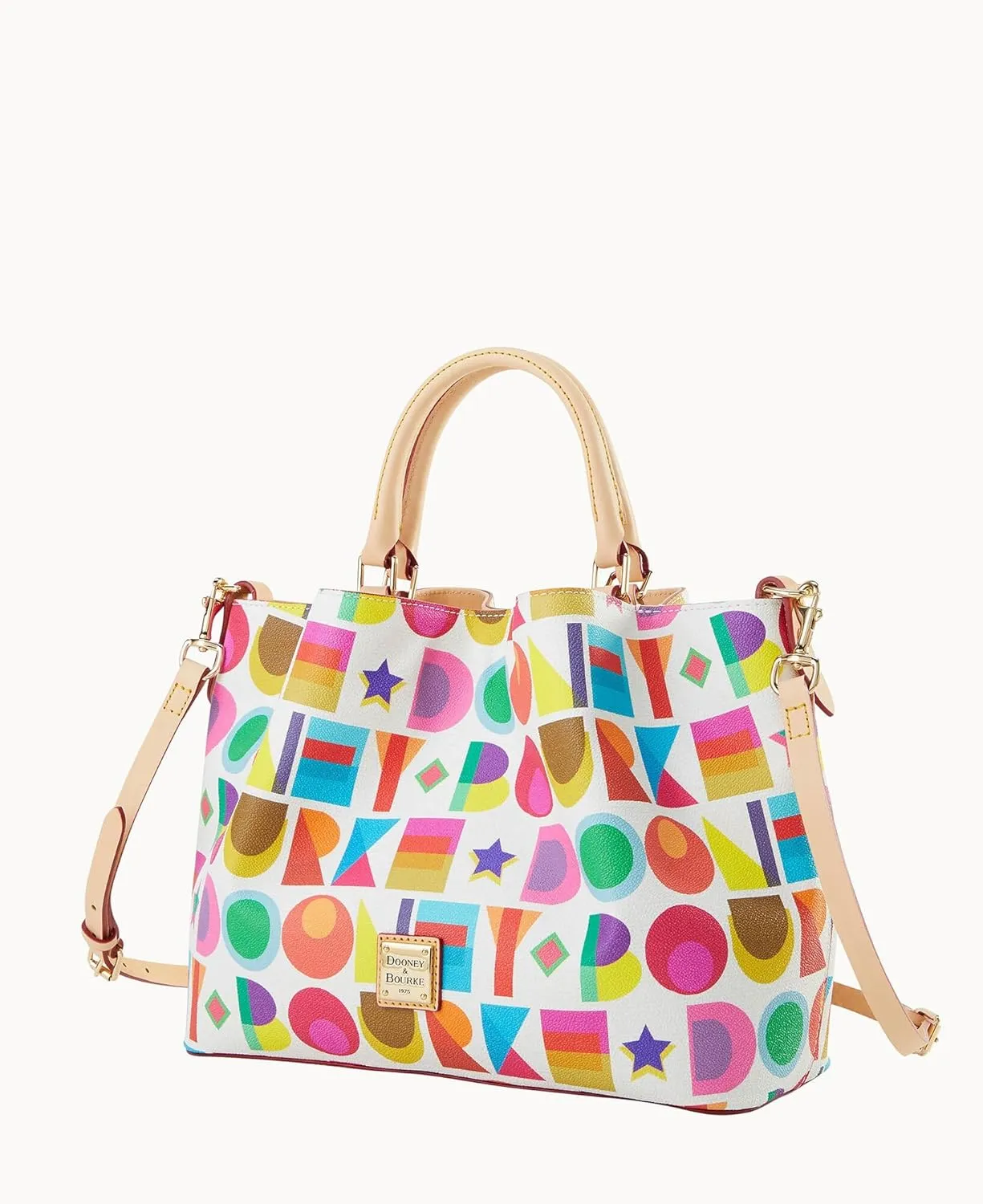 Dooney & Bourke Handbag, Art Deco Brenna Satchel