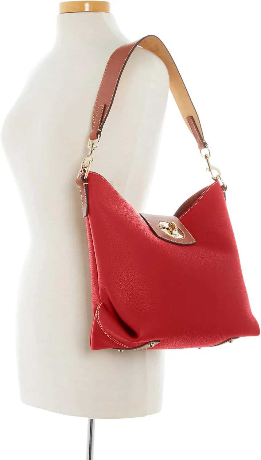 Dooney & Bourke Handbag, Pebble Turnlock Sac 30 Shoulder Bag
