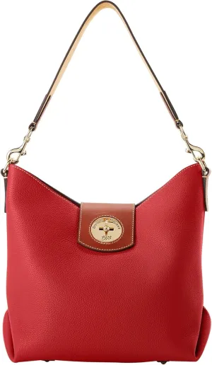 Dooney & Bourke Handbag, Pebble Turnlock Sac 30 Shoulder Bag