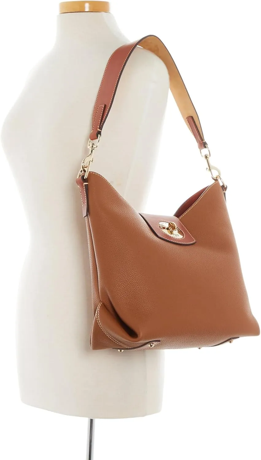 Dooney & Bourke Handbag, Pebble Turnlock Sac 30 Shoulder Bag