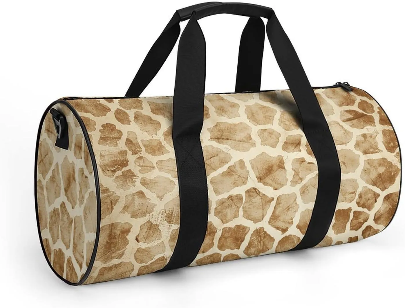 Duffel Bag for Men Women Gym Bag Animal Spot Pattern Travel Duffel Bag Waterproof Overnight Bag for Sports Workout