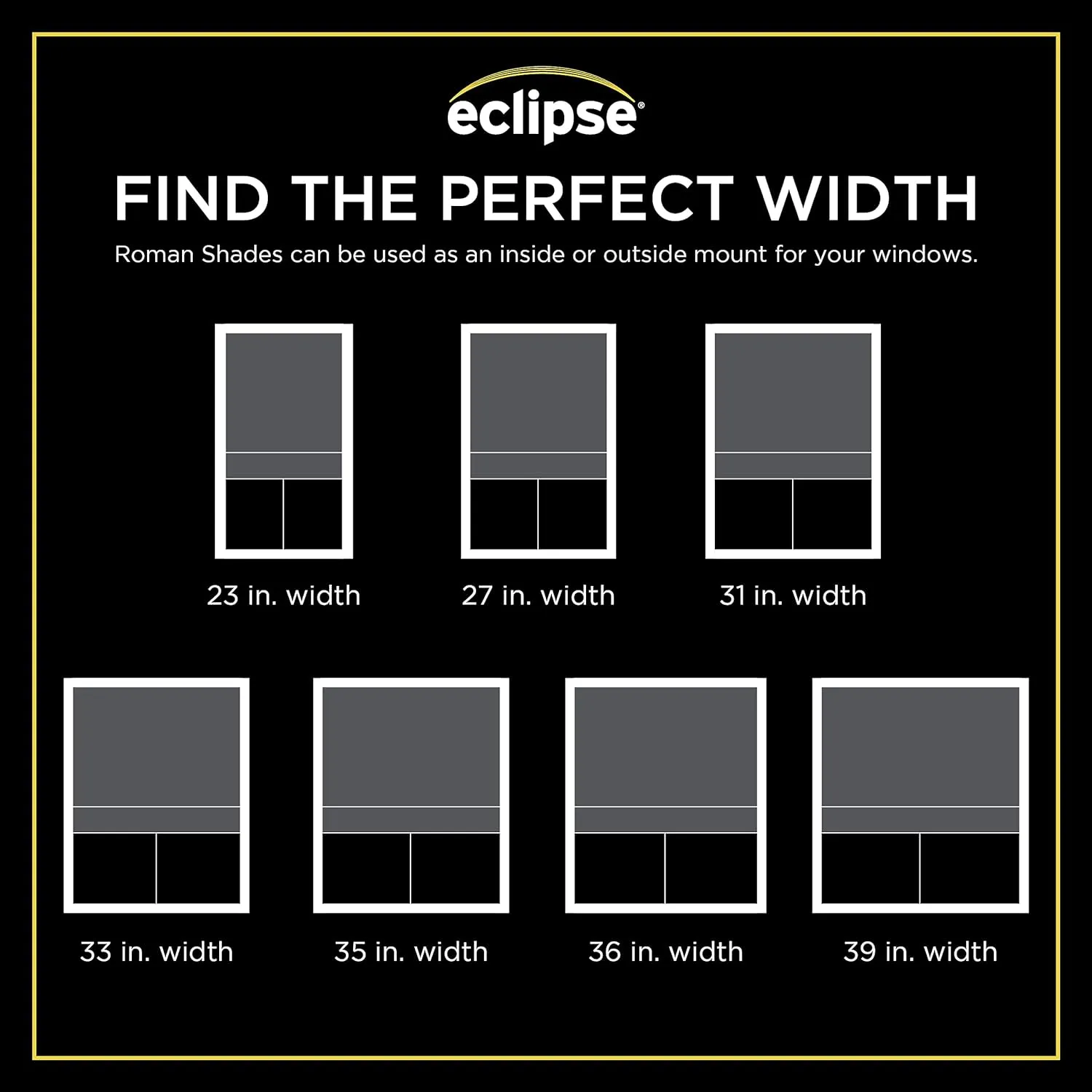 Eclipse Evangeline Botanical Roman Shade for Windows, Cordless 100% Blackout Shade, 39 in Wide x 64 in Long, Noise Reducing, Energy Efficient, Woven Design Window Shade for Any Room, Marine