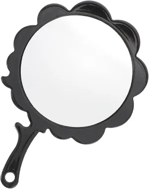 Elegant Tree Design Acetate Mirror Compact Travel Mirror Rhinestones for Makeup Go