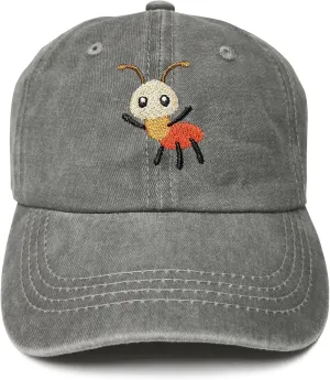 Embroidered Animal Baseball Hats for Boy and Girl