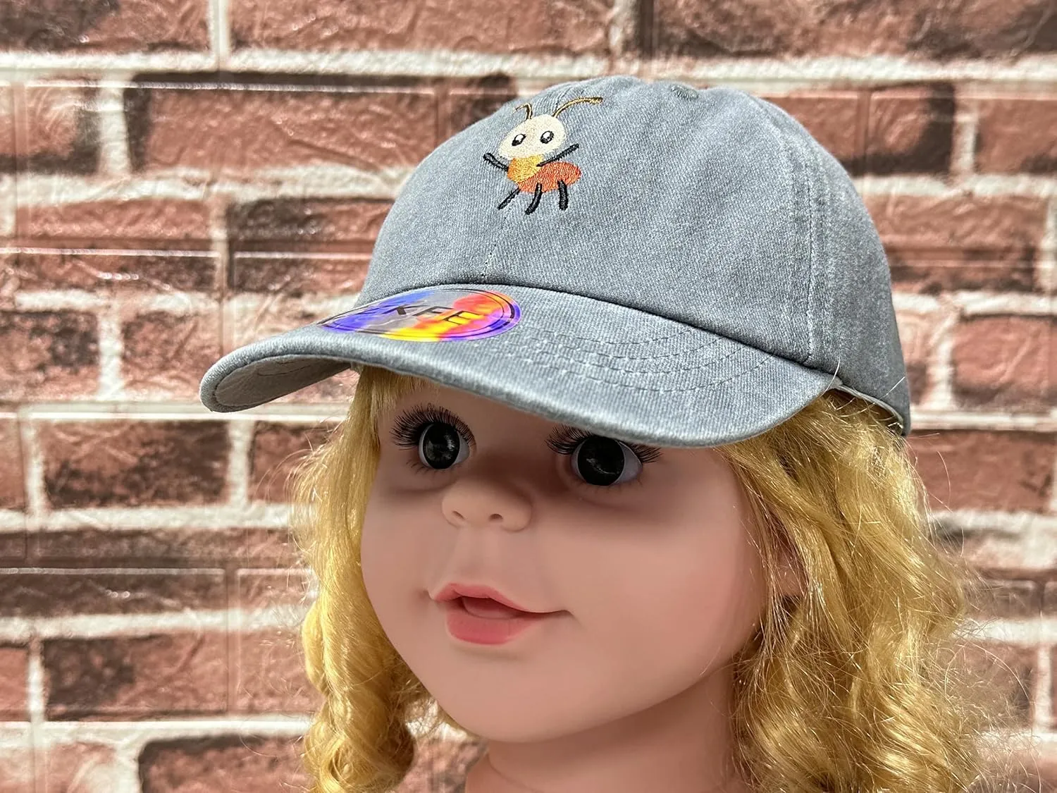 Embroidered Animal Baseball Hats for Boy and Girl