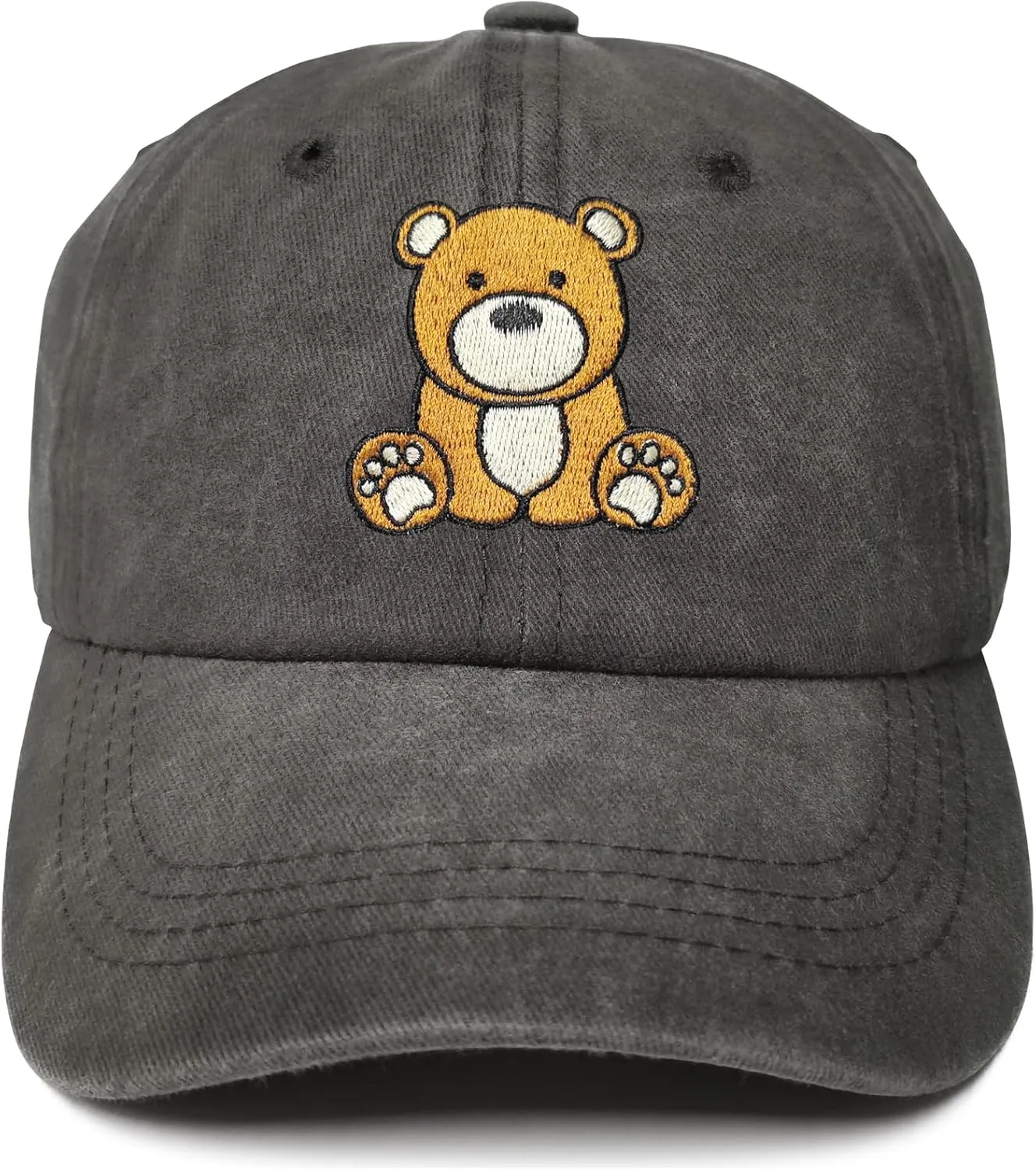Embroidered Animal Baseball Hats for Boy and Girl