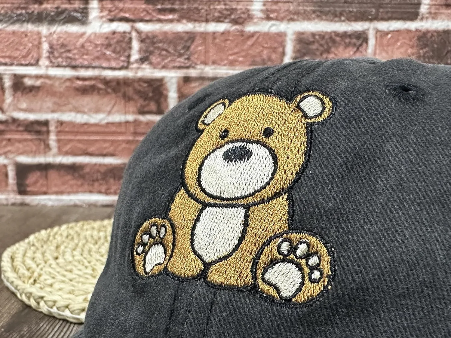 Embroidered Animal Baseball Hats for Boy and Girl