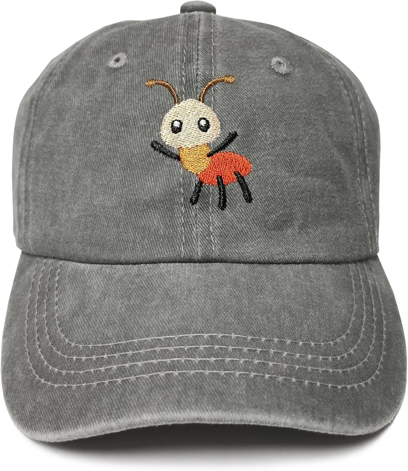 Embroidered Animal Baseball Hats for Boy and Girl