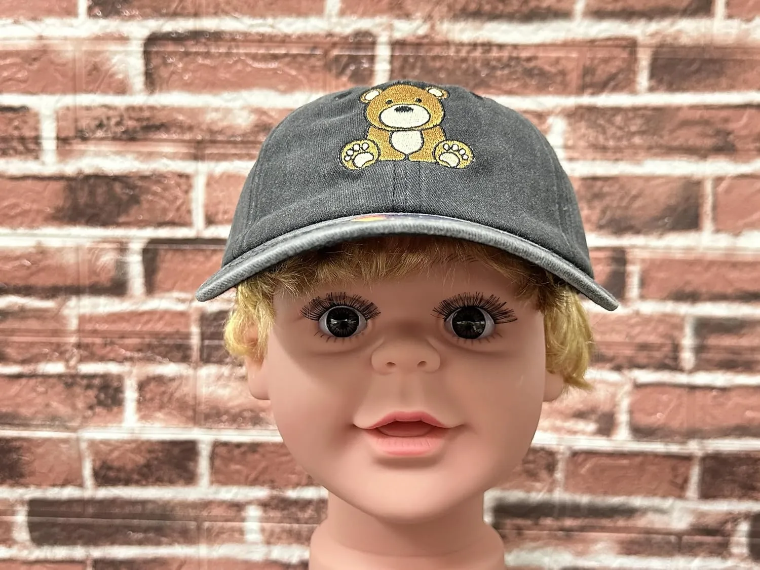 Embroidered Animal Baseball Hats for Boy and Girl