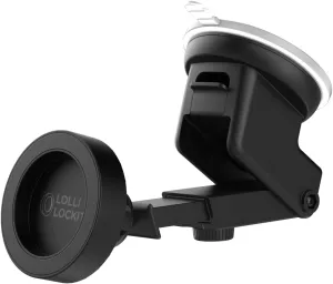 ENCASED LolliLockit Magnetic Grip Car Mount for Pop Phone Holder, Dash/Window Socket Attachment by LolliLocket (Patent Pending)