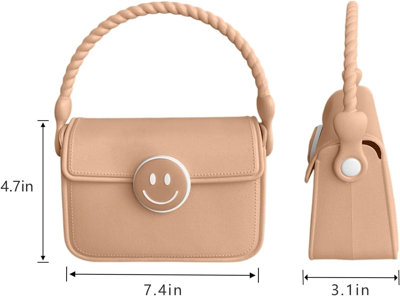 EVA Handbag Shoulder Bag Armpit Purse Wristlet Waterproof Durable Magnetic Closure for Outdoor Commuting Casual Photo Taking