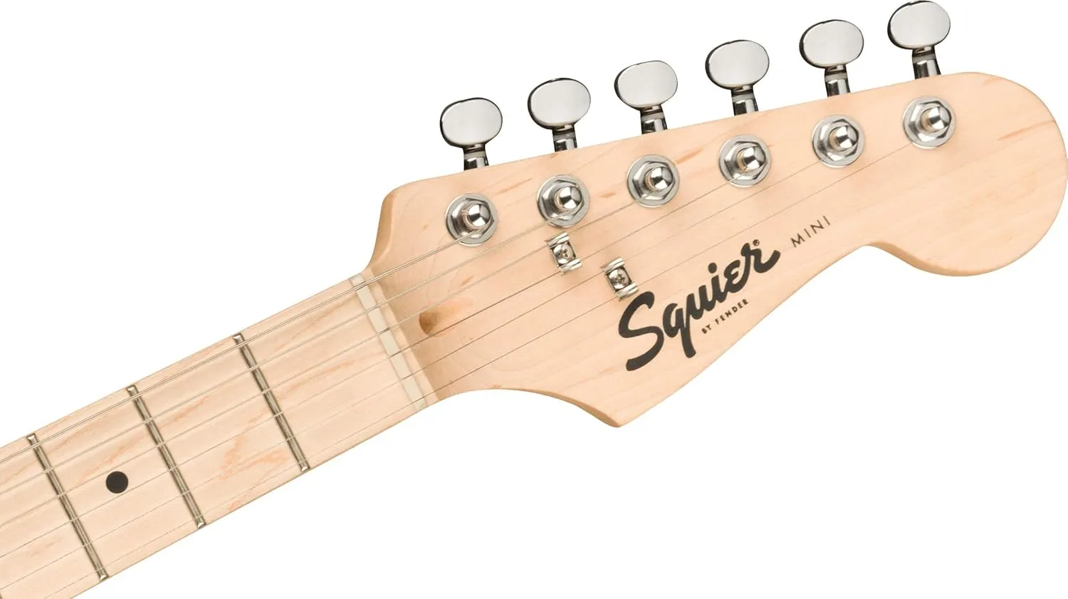 Fender Squier 3/4-Size Kids Mini Jazzmaster Electric Guitar Learn-to-Play - Olympic White Bundle with Amp, Cable, Tuner, Strap, Picks, Fender Play Online Lessons, and Austin Bazaar Instructional DVD