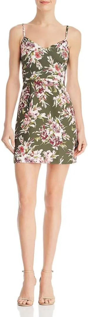 French Connection Whisper Women's Sweet Heart Sleeveless Mini Dress