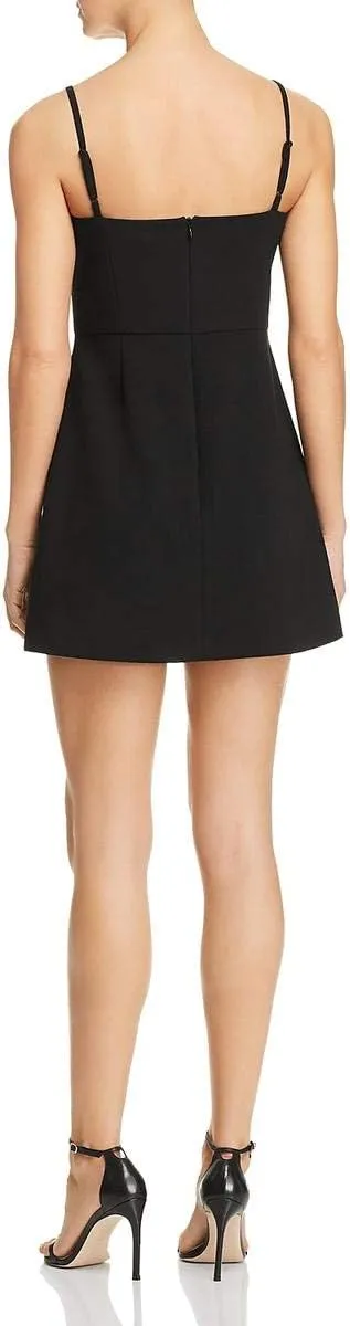 French Connection Whisper Women's Sweet Heart Sleeveless Mini Dress