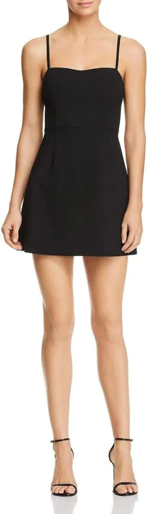 French Connection Whisper Women's Sweet Heart Sleeveless Mini Dress