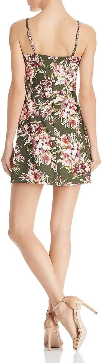 French Connection Whisper Women's Sweet Heart Sleeveless Mini Dress