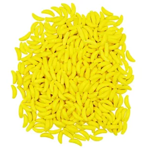 Fruidles Bananarama Banana Candy Runts, Hard Candy Treats, Kosher Certified, Family Size Party Bag (Yellow Banana Runts, 2 Pounds)