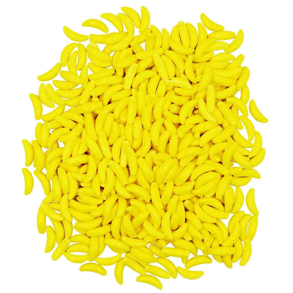 Fruidles Bananarama Banana Candy Runts, Hard Candy Treats, Kosher Certified, Family Size Party Bag (Yellow Banana Runts, 2 Pounds)