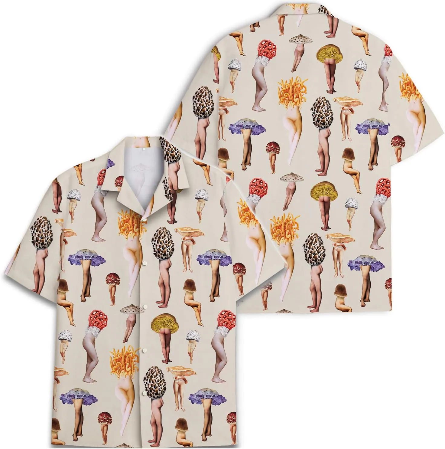 Funny Hawaiian Shirt for Men Casual Summer Shirt for Men Short Sleeve Button Down Shirt