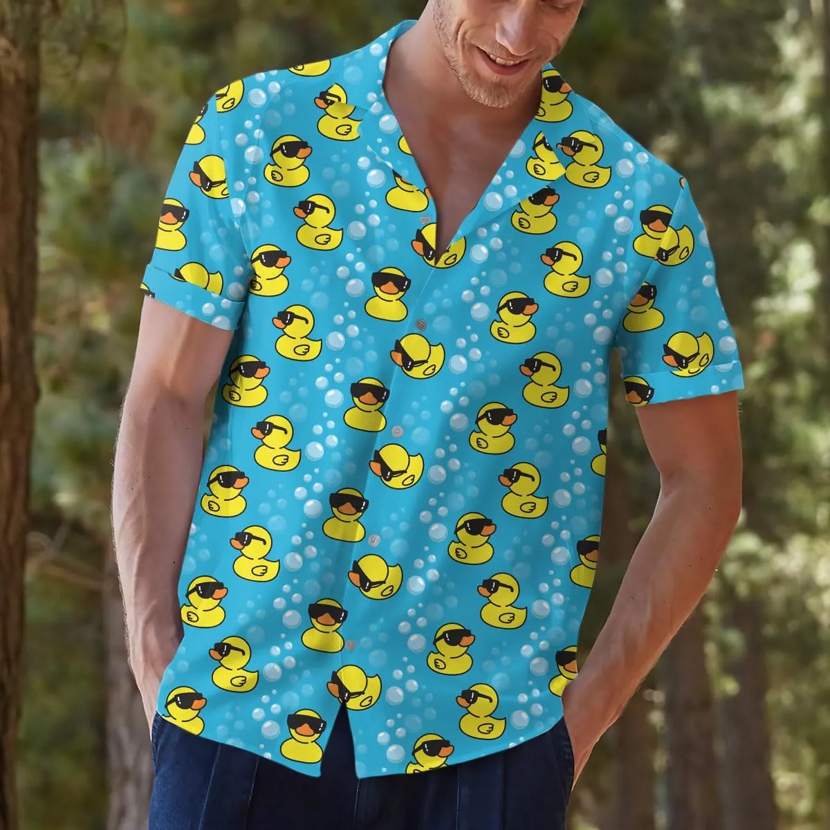 Funny Hawaiian Shirt for Men Casual Summer Shirt for Men Short Sleeve Button Down Shirt