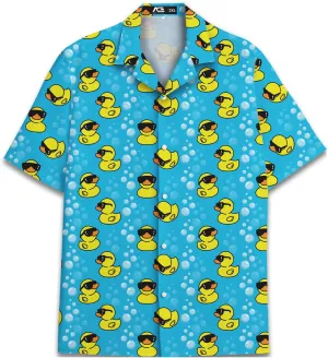 Funny Hawaiian Shirt for Men Casual Summer Shirt for Men Short Sleeve Button Down Shirt