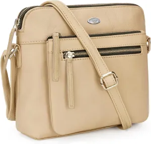 Genuine Leather Crossbody Bags for Women, Premium Handmade Leather Purses - Shoulder Handbags, Adjustable Strap