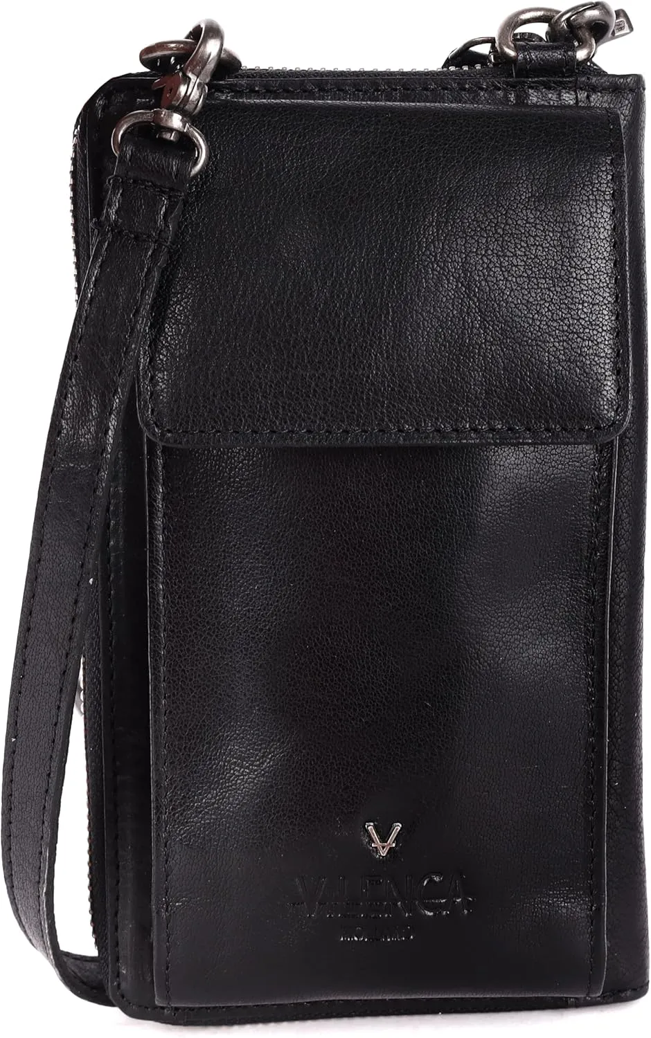 Genuine Leather Small Leather Crossbody Bags For Women Cell Phone Purse, Trendy Casual with adjustable strap