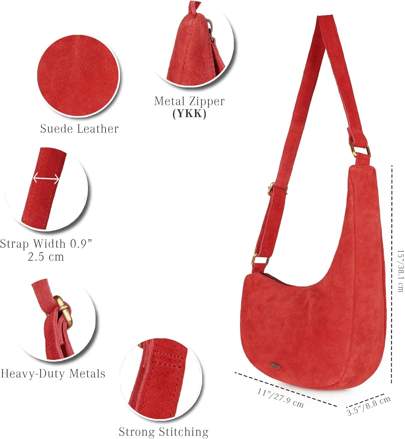 Genuine Leather Tote Bags for Women, Laptop Handbags, Women's Shoulder Bag, For Office, Travel, Shopping, Adjustable Strap