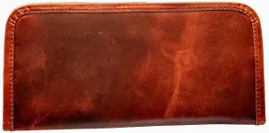 Genuine Leather Women’s Clutch Wallet – Handmade Bifold Clutch with Card Slots, Phone Holder, Zip Pocket & Coin Slot | Organizer Purse with Magnetic Snap Closure