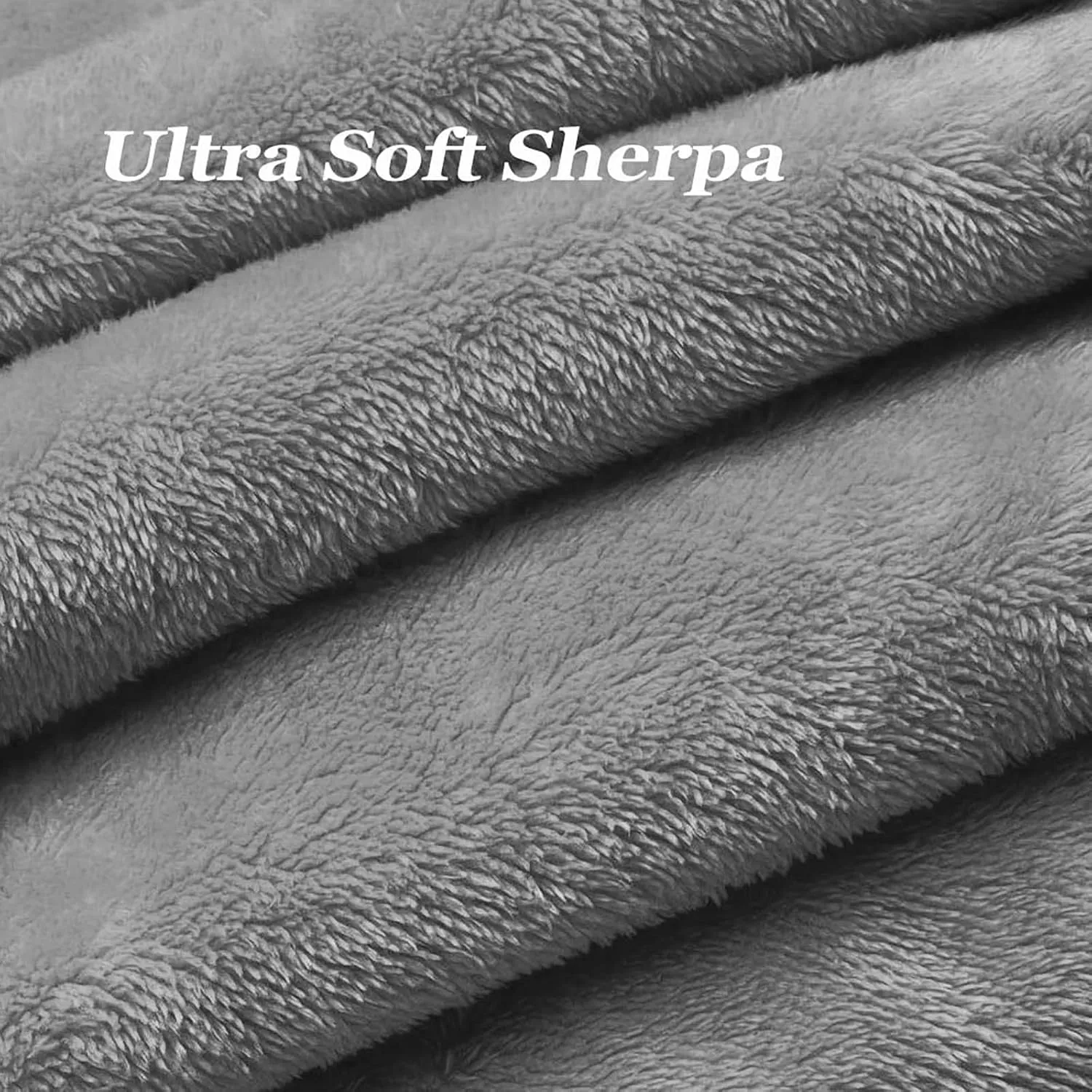 Giant Sherpa Bean Bag Chair Cover, Ultra Soft Bean Bag Bed (No Filler, Cover only), Large Round Soft Fluffy Bean Bag for Adults, Machine Washable Big Size Bean Bag Covers