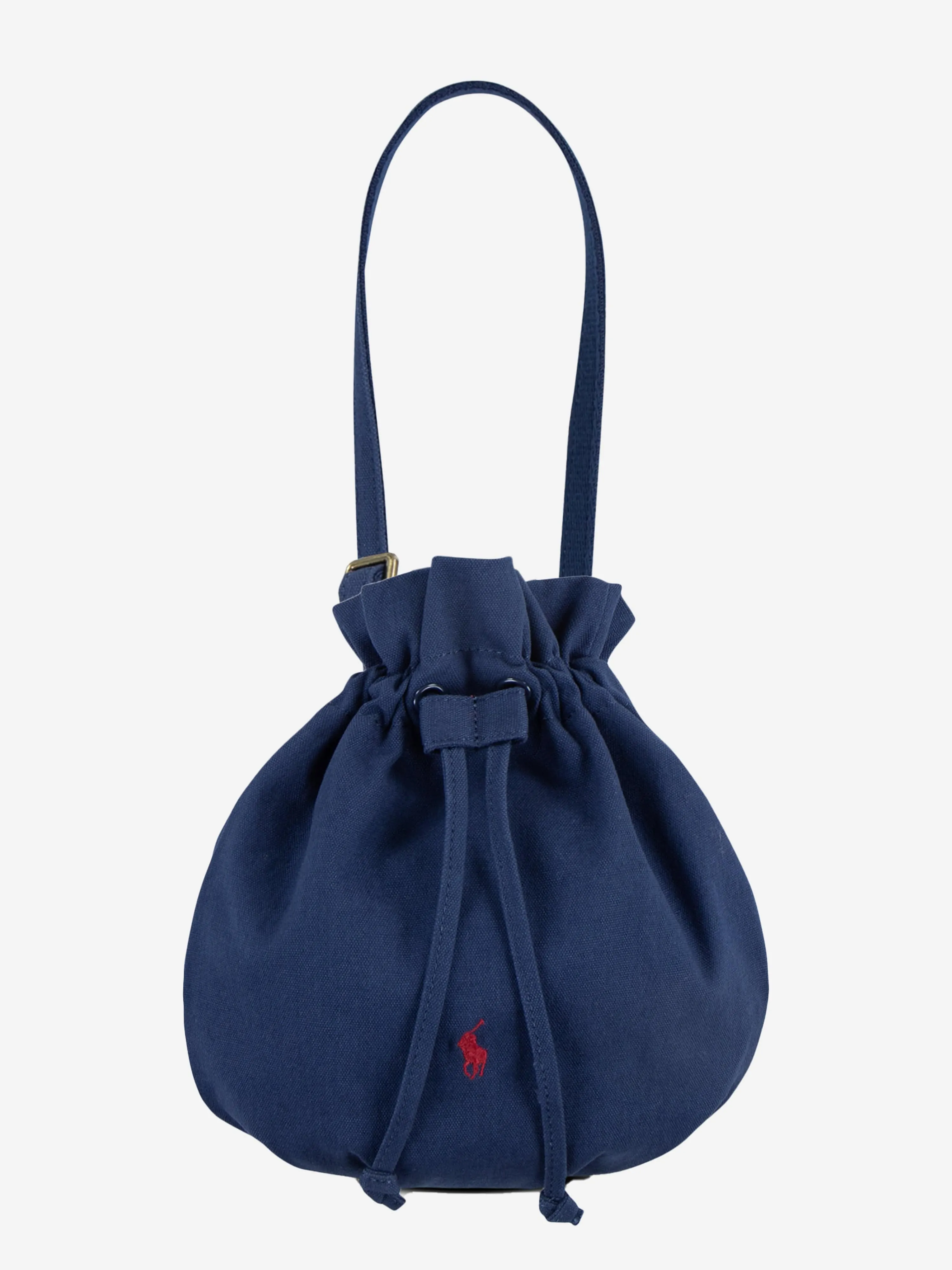 Girls Logo Bucket Bag in Navy (24cm)