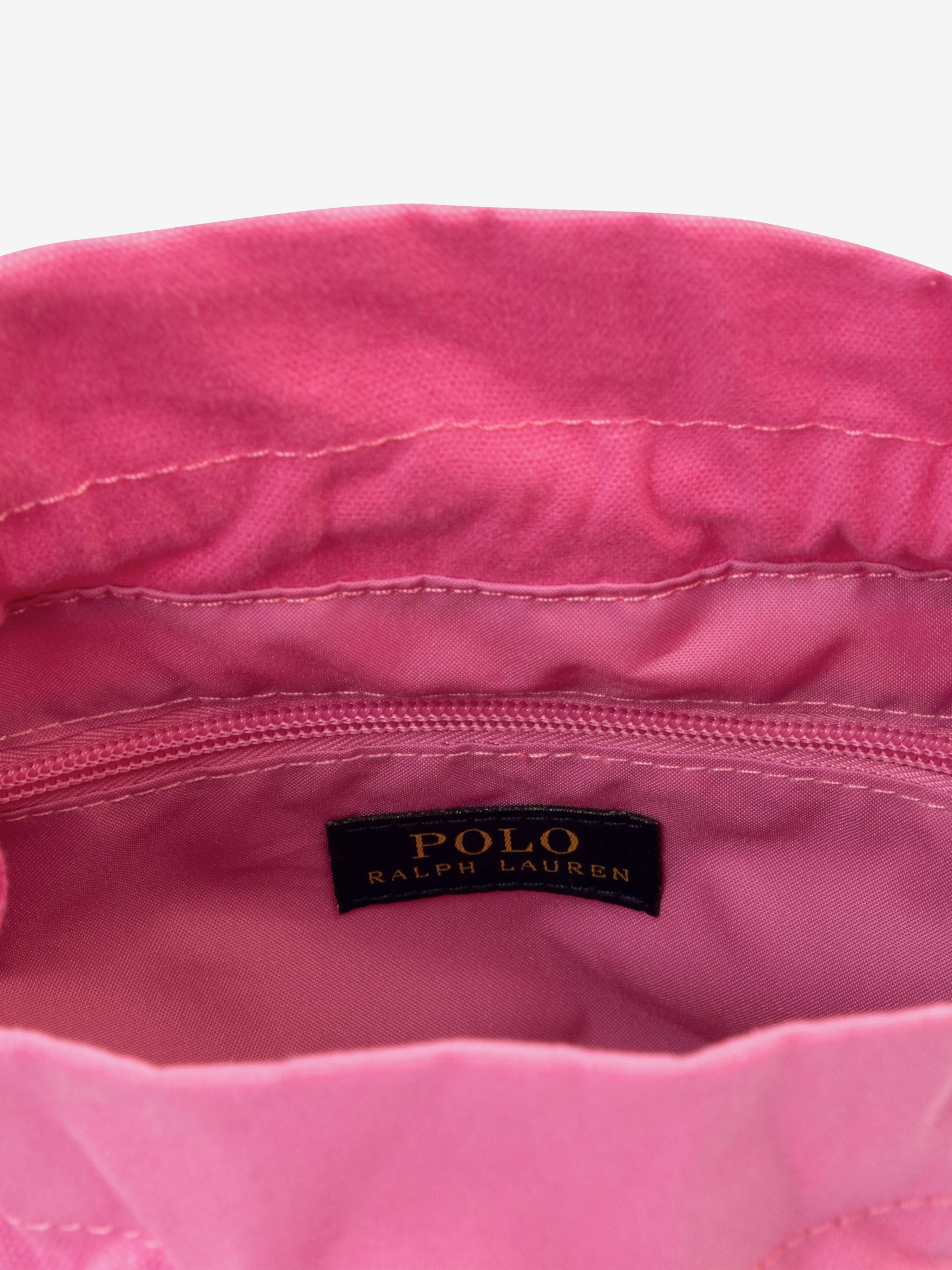 Girls Logo Bucket Bag in Pink (24cm)